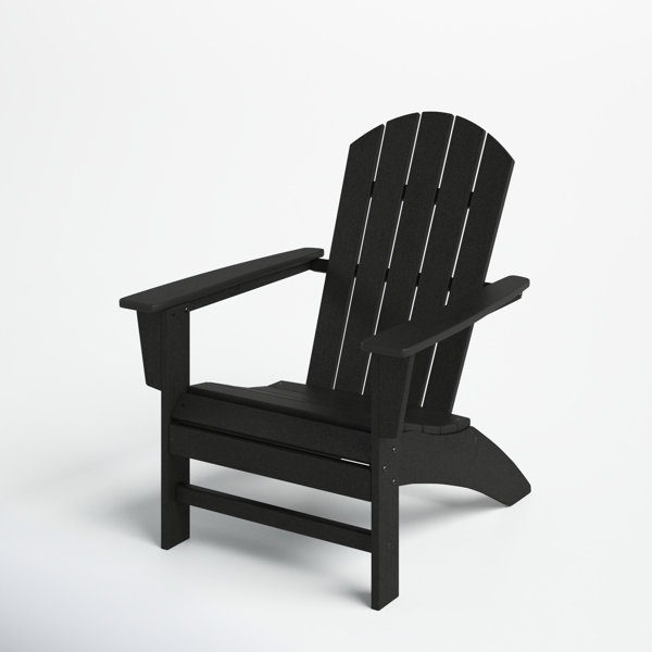 POLYWOOD® Nautical Adirondack Chair & Reviews Birch Lane
